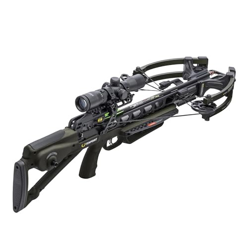 TenPoint Turbo X Moss Green Crossbow w/ACUslide & RangeMaster 100 Scope CB25020-1549