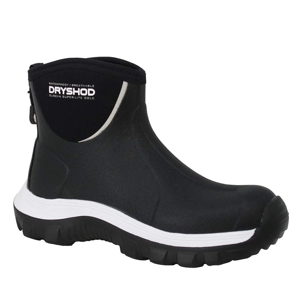 Dryshod Evalusion Ankle Boot Black/White Boots EVA-MA-BLK-M
