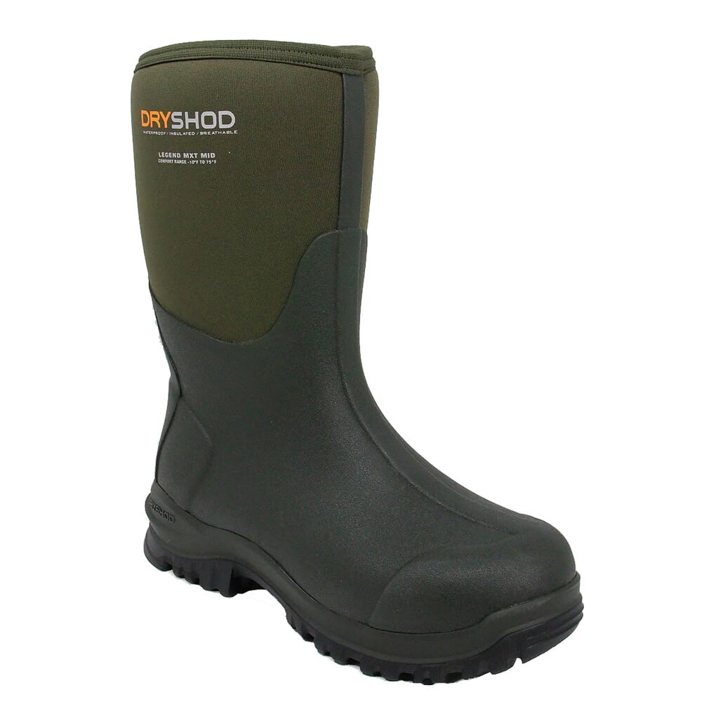 Dryshod Legend MXT Mid Moss/Grey Boots LGX-MM-MS-M