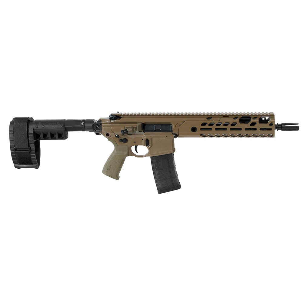 Sig Sauer MCX 5.56 Nato Pistol 11.5" FDE with PSB PMCX-11B-TAP-FDE