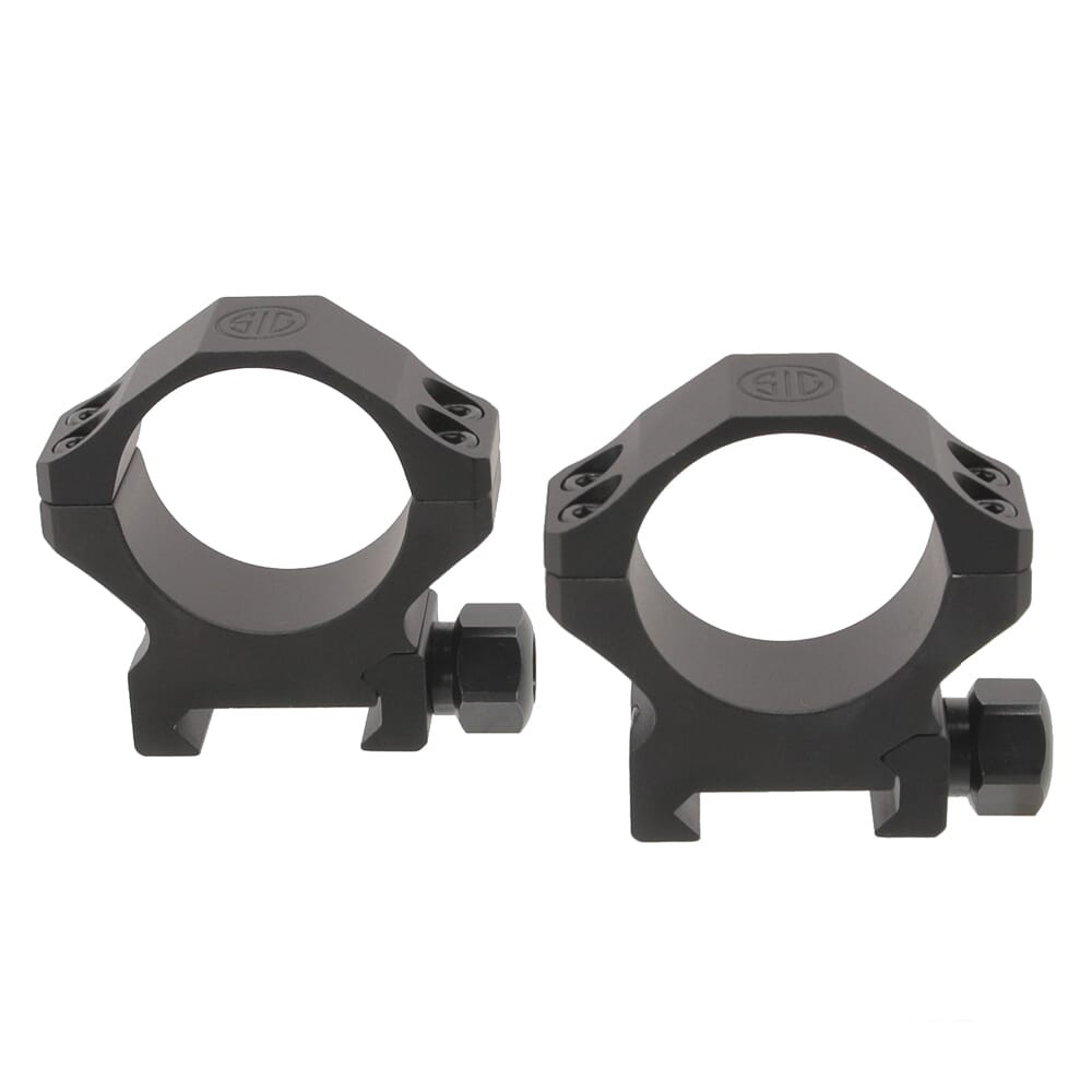Sig Sauer ALPHA1 30mm Med 0.9 Aluminum Black Hunting Scope Rings SOA10012