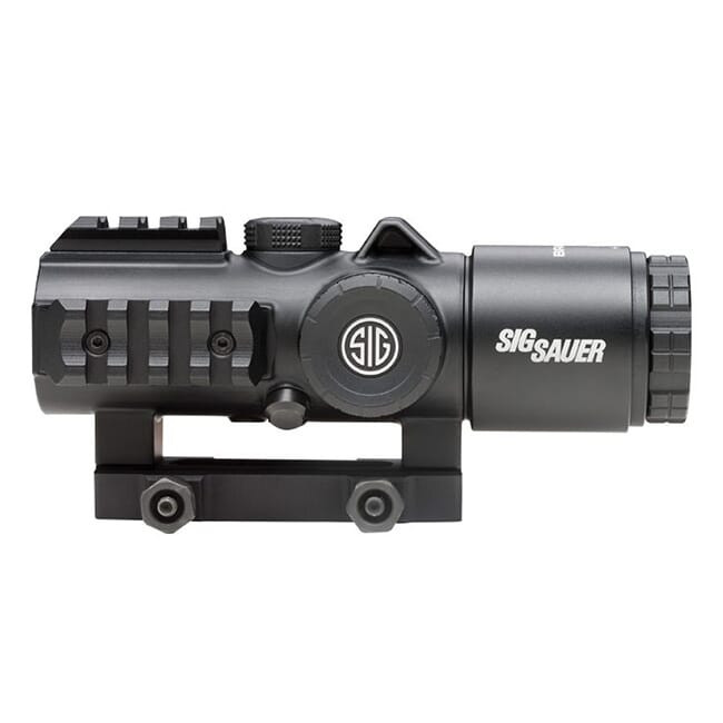 Sig Sauer BRAVO3 Battle Sight 3x24mm 556-762 HORSESHOE DOT ILLUM RETICLE 0.5 MOA M1913 GRAPHITE SOB33101