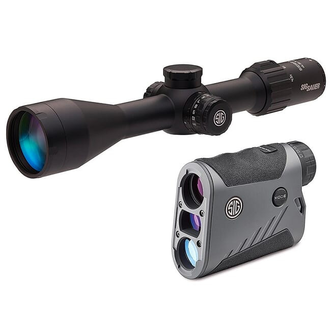 Sig Sauer BDX Combo Kit, Kilo1600BDX LRF and Sierra3BDX Rifle Scope, 4.5-14x50mm SOK16BDX04