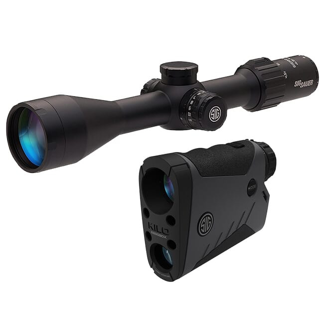 Sig Sauer BDX Combo Kit, KILO 2200BDX LRF And SIERRA3 BDX Rifle Scope, 4.5-14x50mm SOK22BDX01