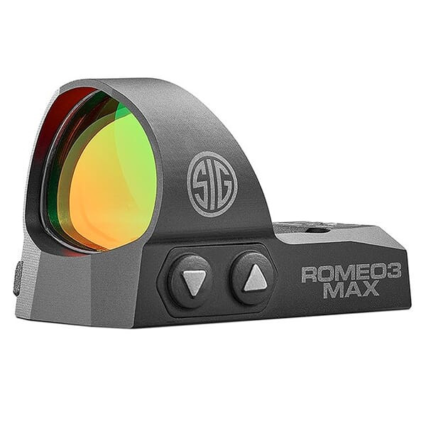 Sig Sauer ROMEO3 MAX 1x30mm 6 MOA 1.0 MOA Adju Reflex Sight w/M1913 Mount SOR32003