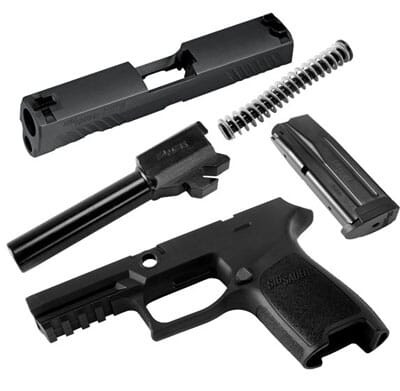 Sig Sauer P320C .357 Caliber X-Change Kit CALX-320C-357-BSS