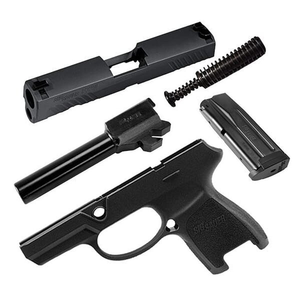Sig Sauer P320 Subcompact 9mm 10rd Black Caliber X-Change Kit CALX-320SC-9-BSS-10