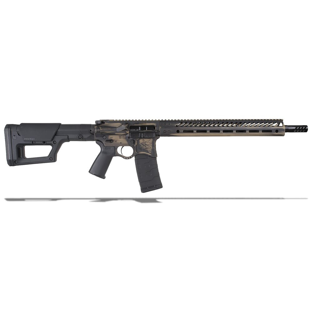 Seekins Precision DMR .223 Wylde 16" 1:8" 1/2"x28 TPI Bbl BW FDE Rifle 0011300071-FDEBW