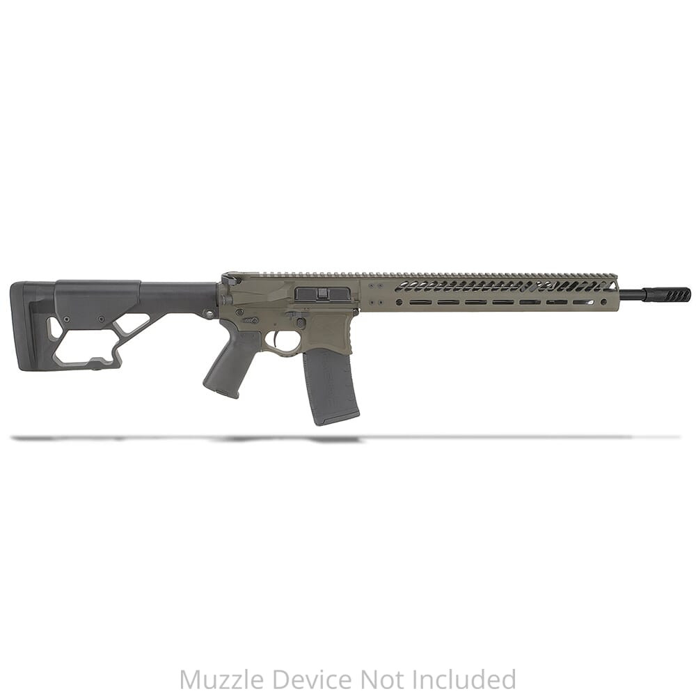 Seekins Precision DMR .223 Wylde 18" 1:8" 1/2"x28 TPI Bbl OD Green Rifle 0011300097-ODG