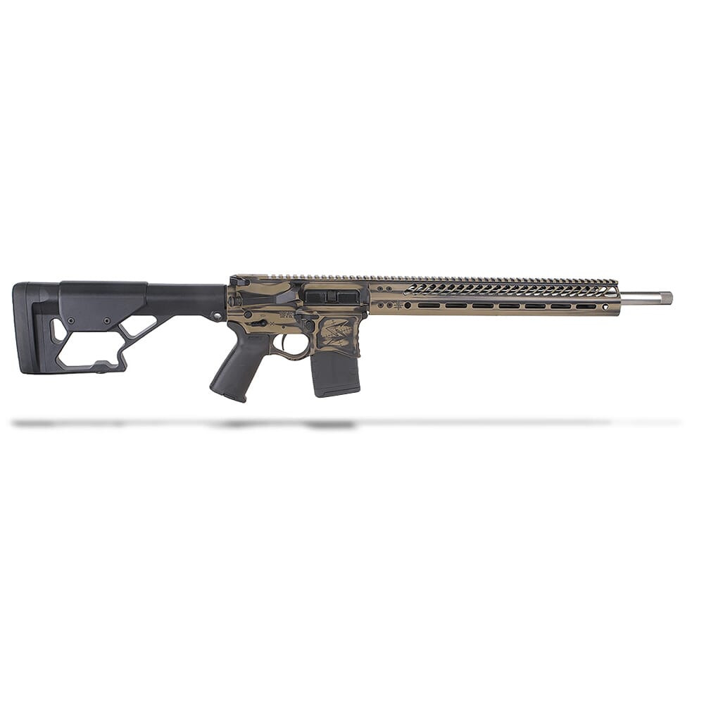 Seekins Precision DMR 6mm ARC 18" 1:8" 5/8-24 TPI Bbl Battle Worn FDE Rifle 0011300117-F-FDE-BW