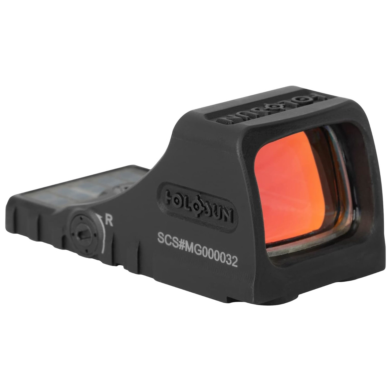 Holosun SCS-MOS Multi-Reticle 32MOA Green Circle & 2MOA Dot MOS Pistol Cut Solar-Charging Reflex Sight SCS-M-GR
