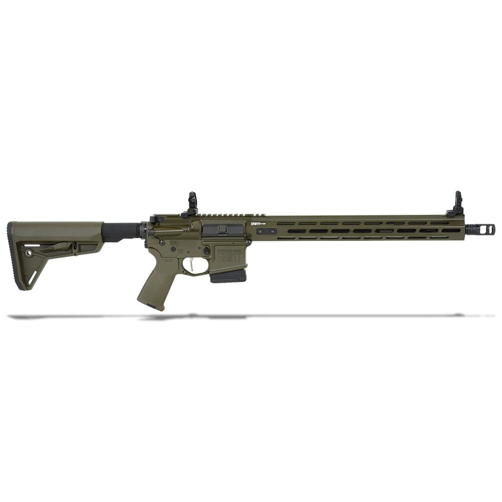 Springfield Armory 5.56 OD Green SAINT VICTOR w/ Chrome Moly 16" Barrel w/ FF 15" Handguard, Mid Length Gas System, 10Rd Rifle STV916556GLC