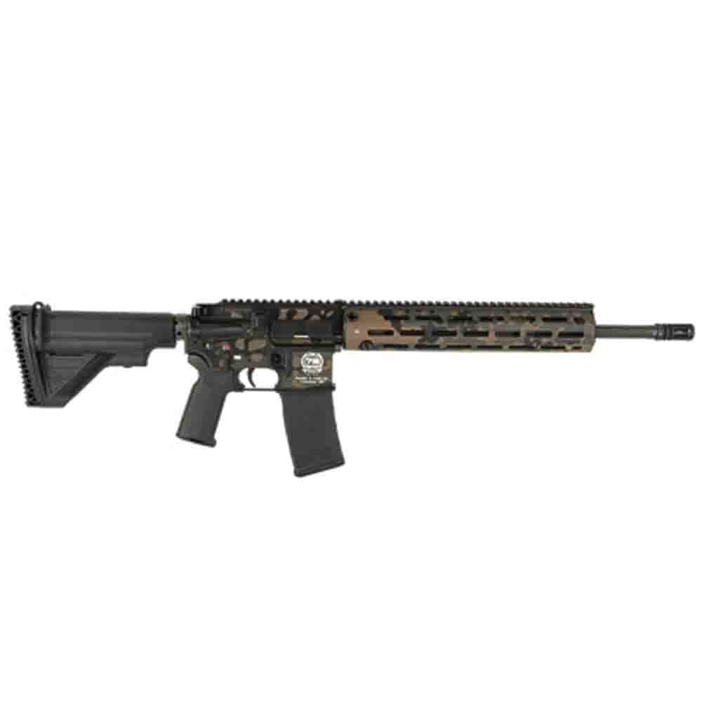 HK 75th Anniversary MR556A1 5.56mm Semi-Auto Flecktarn Rifle w/(4) 30rd Mags 81001001