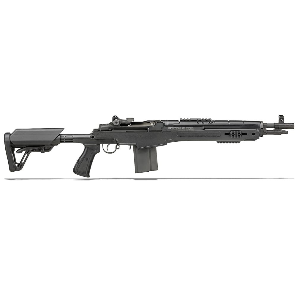 Springfield Armory M1A 7.62mm Socom Black Cqb Composite Stock, Carbon Barrel Rifle AA9611