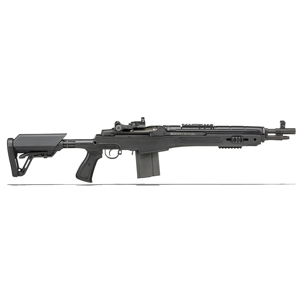 Springfield Armory M1A 7.62mm Socom Black Cqb Composite Stock W/Vortex Venom Sight & Sa Base, Carbon Barrel Rifle AA9611PK