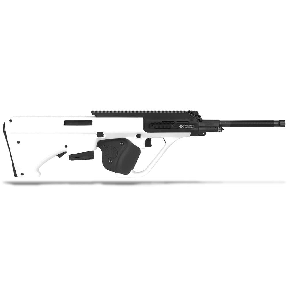 Steyr Arms AUG A3 M1 5.56 20" Bbl White Semi-Auto Bullpup Rifle w/(1) 10rd Mag CA Compliant Fin Grip & No Vertical Fore Grip AUGM1WHINATOLCA