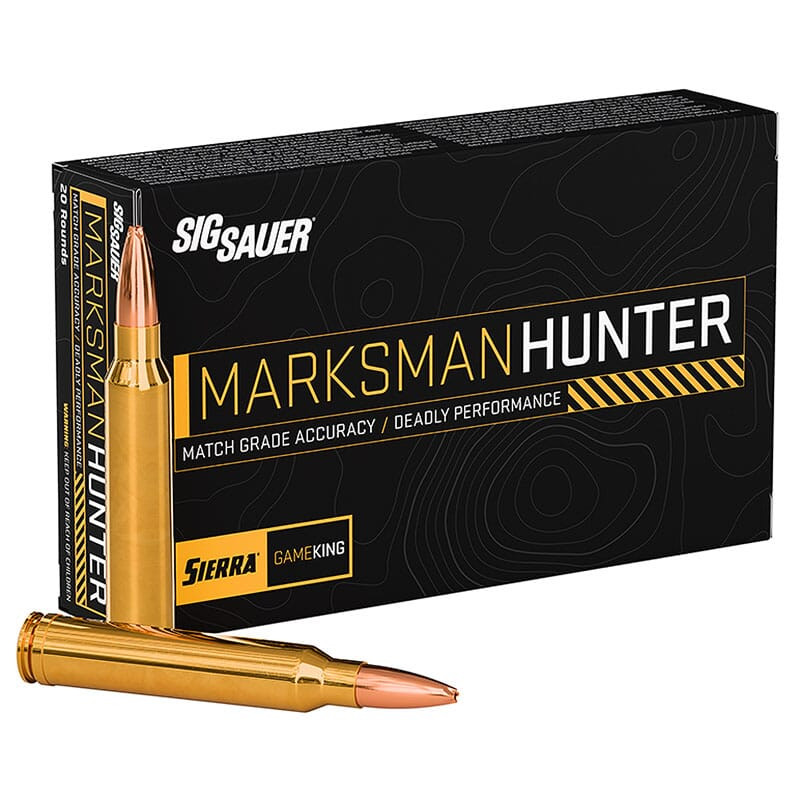 Sig Sauer Ammo Marksman Hunter .300 Win Mag 165gr Gameking 20/Box E3WMGK165-20