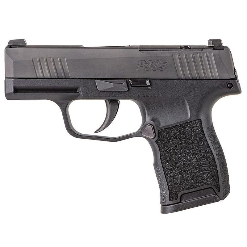 Sig Sauer P365 Nitron .380 ACP Micro-Compact Semi-Auto 3.1" (2) 10 Round Magazine Optics Ready Handgun 365-380-BSS