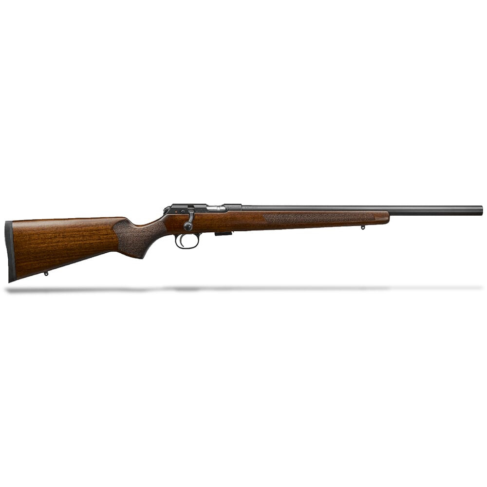 CZ-USA 457 Varmint .22 LR 20.5" Nitride, Walnut, 11mm Dovetail 5rd Rimfire Rifle 02340