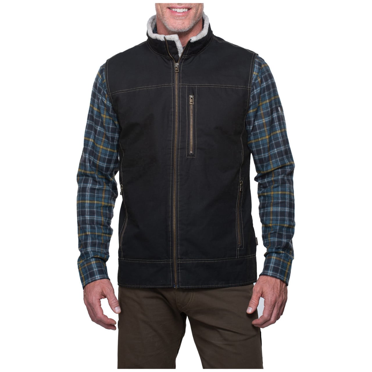 Kuhl Burr Lined Vest Espresso Men's 1057-ES-M