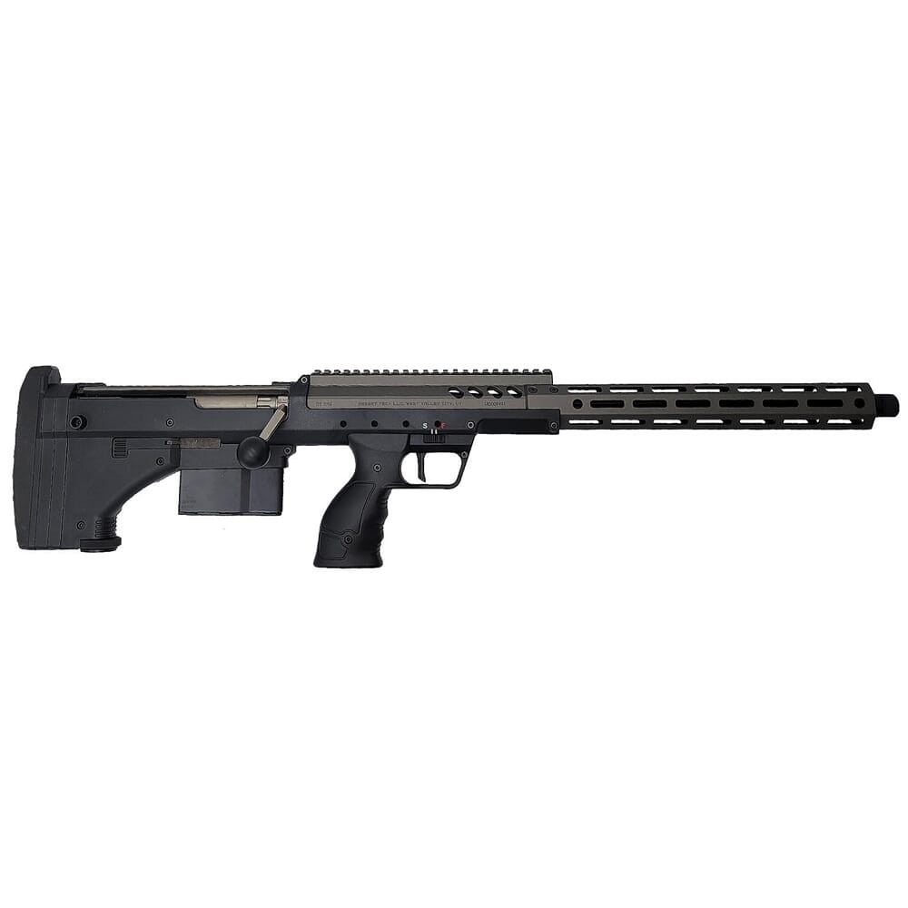 Desert Tech SRSA2 Standard .308 Win 22" 1:11" 5/8x24" Bbl 6rd Tungsten/Black Bolt-Action Rifle SRS-RF-S-C22R-TB