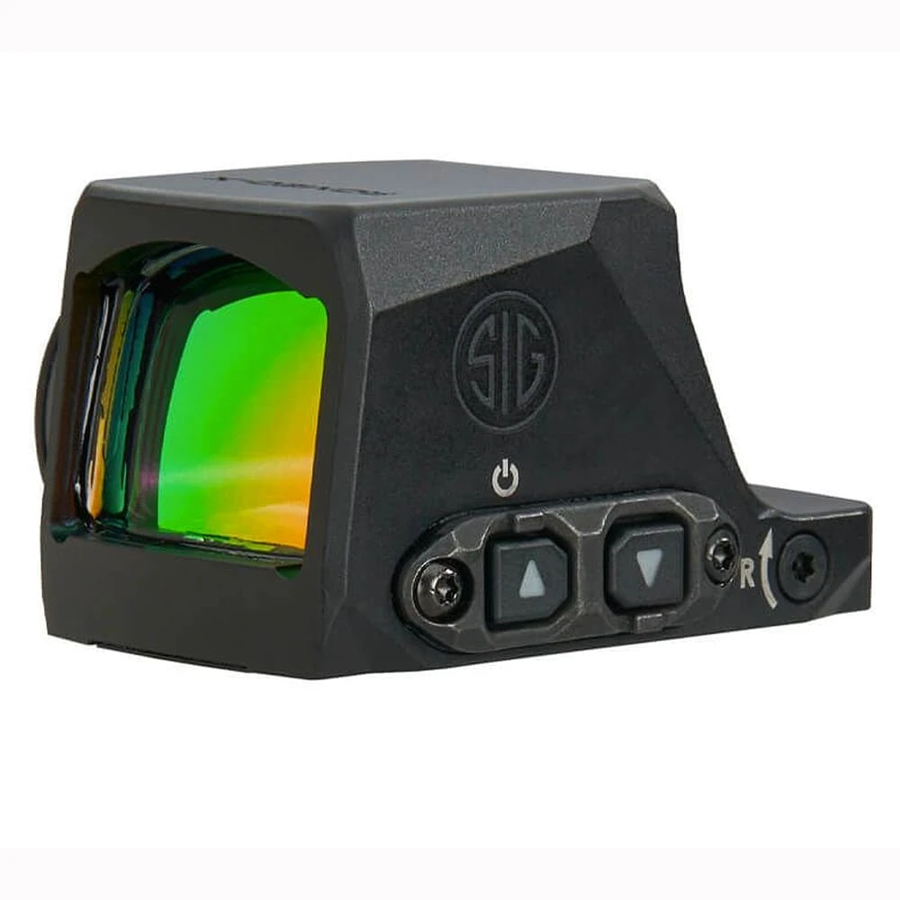 Sig Sauer Romeo-X Enclosed Compact Green Circle Dot Black Pistol-Mounted Reflex Sight SORX1470