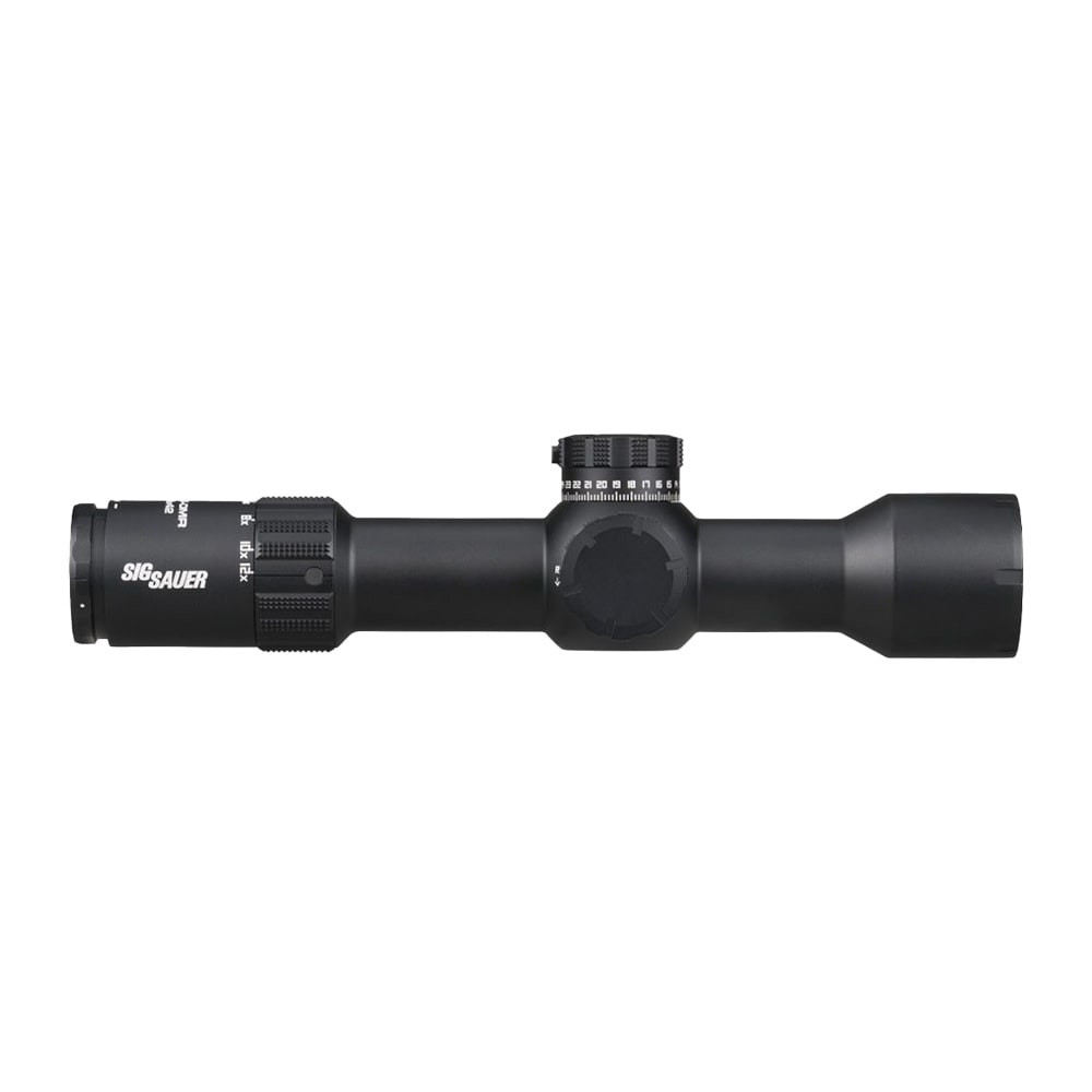 Sig Sauer TANGO-DMR 2-12X42mm 34mm FFP MRAD Milling 2.0 Illum Reticle 0.1 MRAD Locking Adj Black Riflescope w/Side Focus SOTD62112