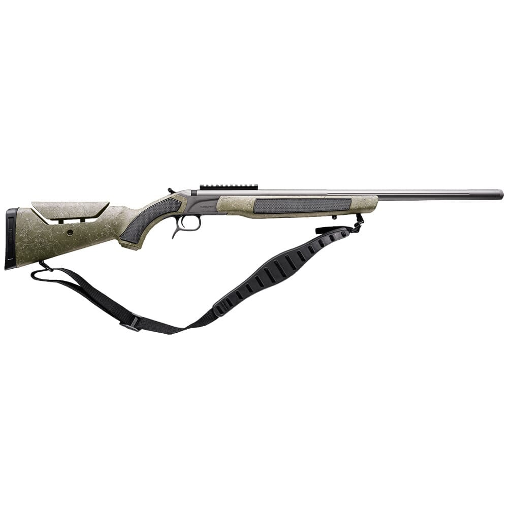 MR-X - Cerakote Tungsten/Nitride/ODG w/ Black & Grey Webbing - 26" bbl - Threaded 3/4x20 - 0 MOA Pic Rail - .50 cal PR3233NM