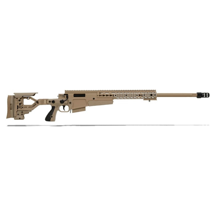 Accuracy International AX Pale Brown .308 Win. 24" Rifle std brake - SFP PSR-PB308-PB24-S-SP