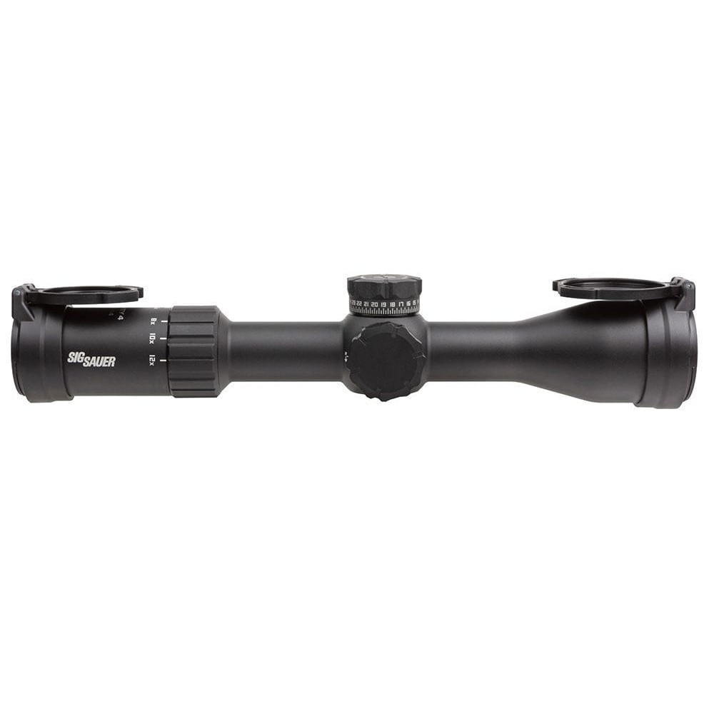 Sig Sauer WHISKEY4 3-12x44mm SFP BDC Riflescope w/Side Focus SOW43001