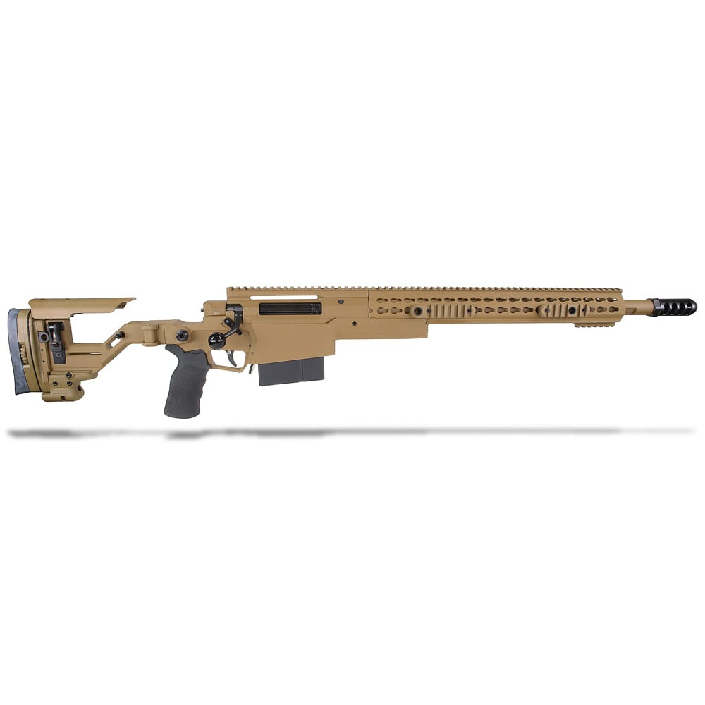 Accuracy International AXSR Folding Rifle .338 Lapua Mag Dark Earth 20" 3/4"-24 w/Brake SR38L20MDE