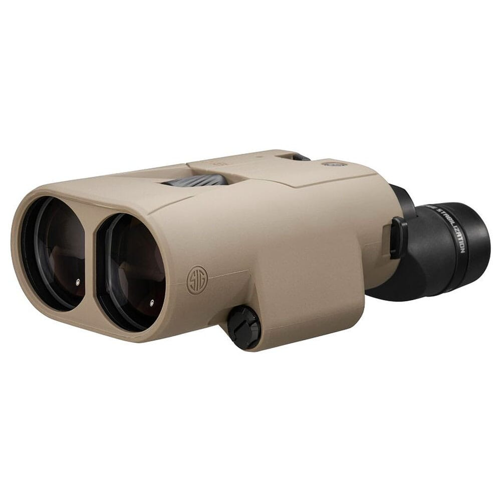 Sig Sauer ZULU6 HDX Pro 18x50mm Coyote Tan Image Stabilized Binoculars SOZ6WP1850