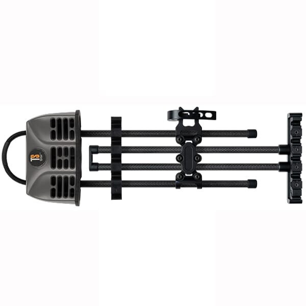 TightSpot Shift-Lock 5-Arrow Gun Metal Quiver TSQSL5SG