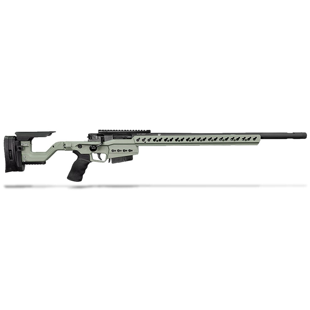 Accuracy International AT-X 6.5 Creedmoor Elite Sand 24" 5/8"-24 Threaded Fixed Stock Rifle 29824ES-FI-65C-24