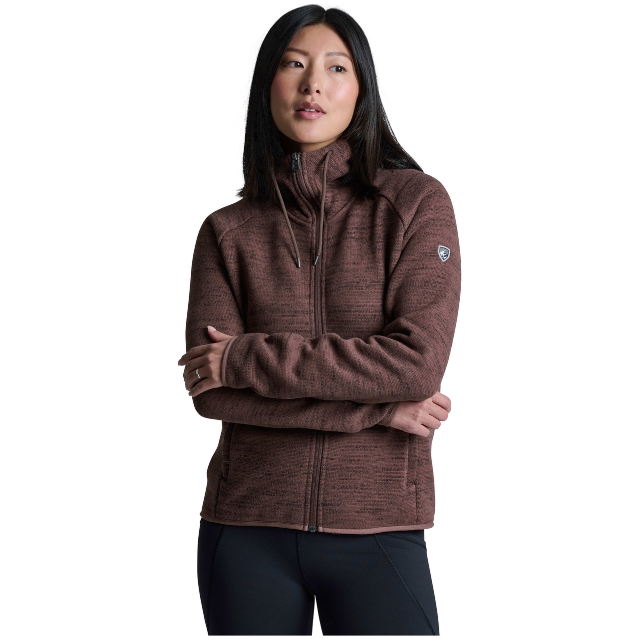 Kuhl Avaline Hoody Fleece Coffee Women's Size 4477-CF-W