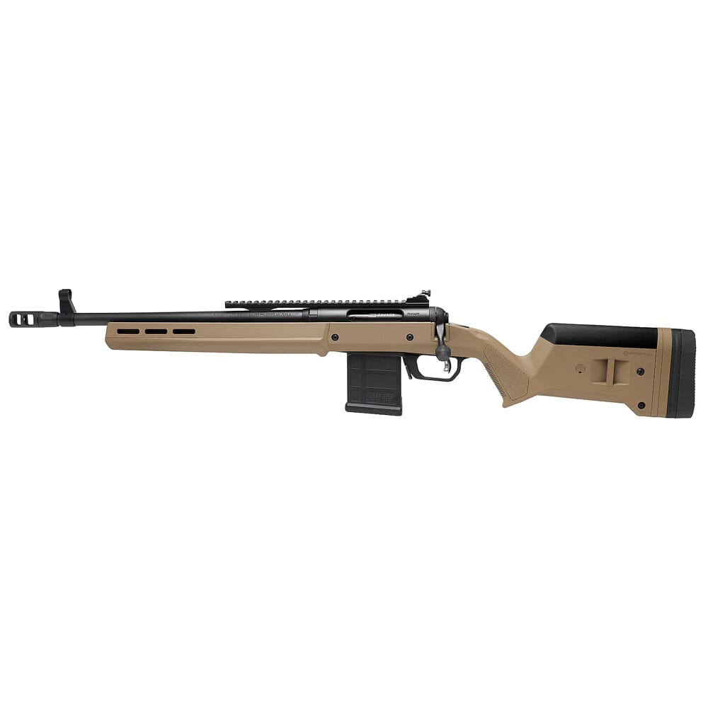Savage Arms 110 Magpul Scout FDE LH .308 Win 18" 1:8" 5/8x24 Bbl FDE Left Hand BA Rifle w/(1) 10rd Mag, Muzzle Brake & Magpul Hunter Stock 58197