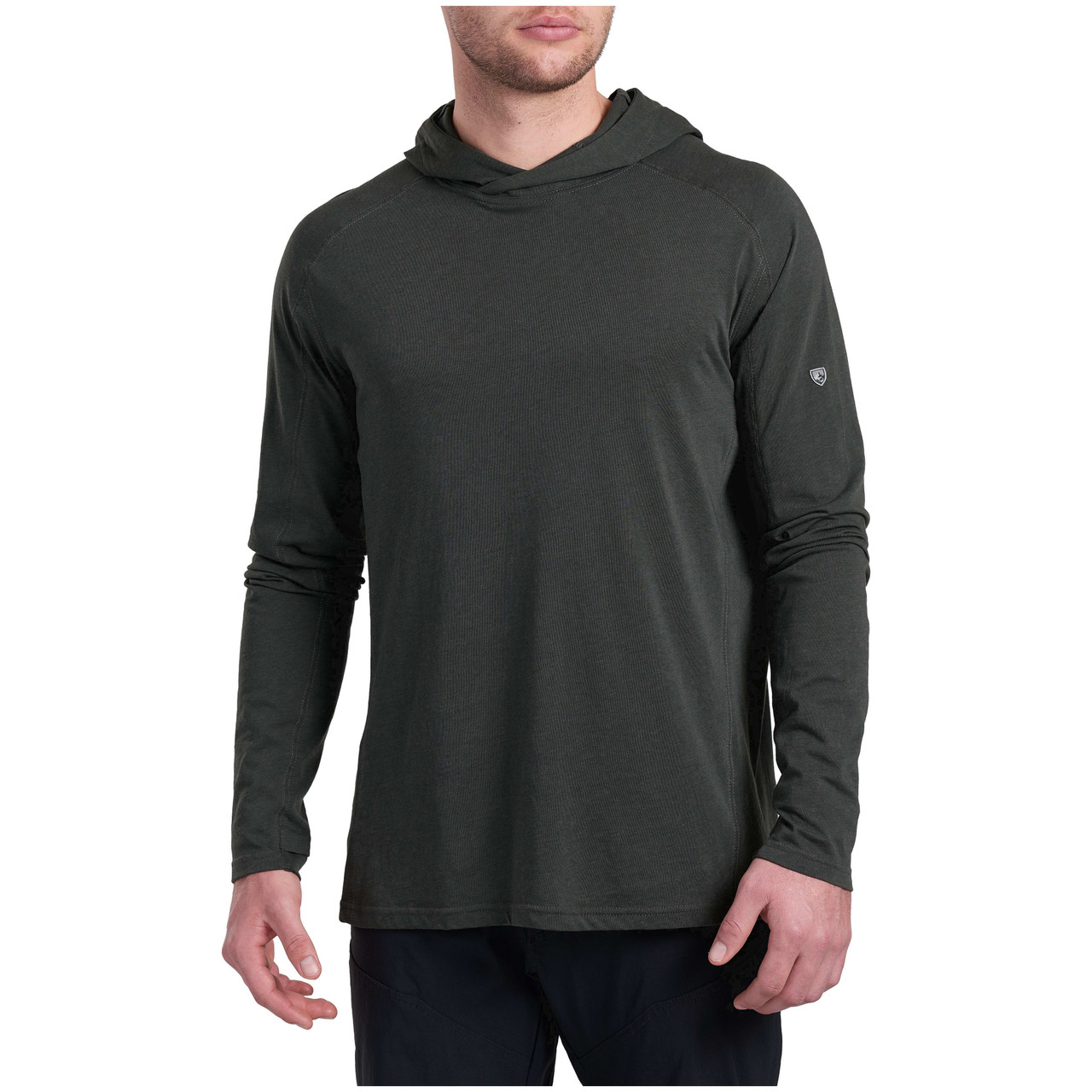 Kuhl Brazen Kuhldry Hoody Long Sleeve Carbon Men's 7505-CA-M