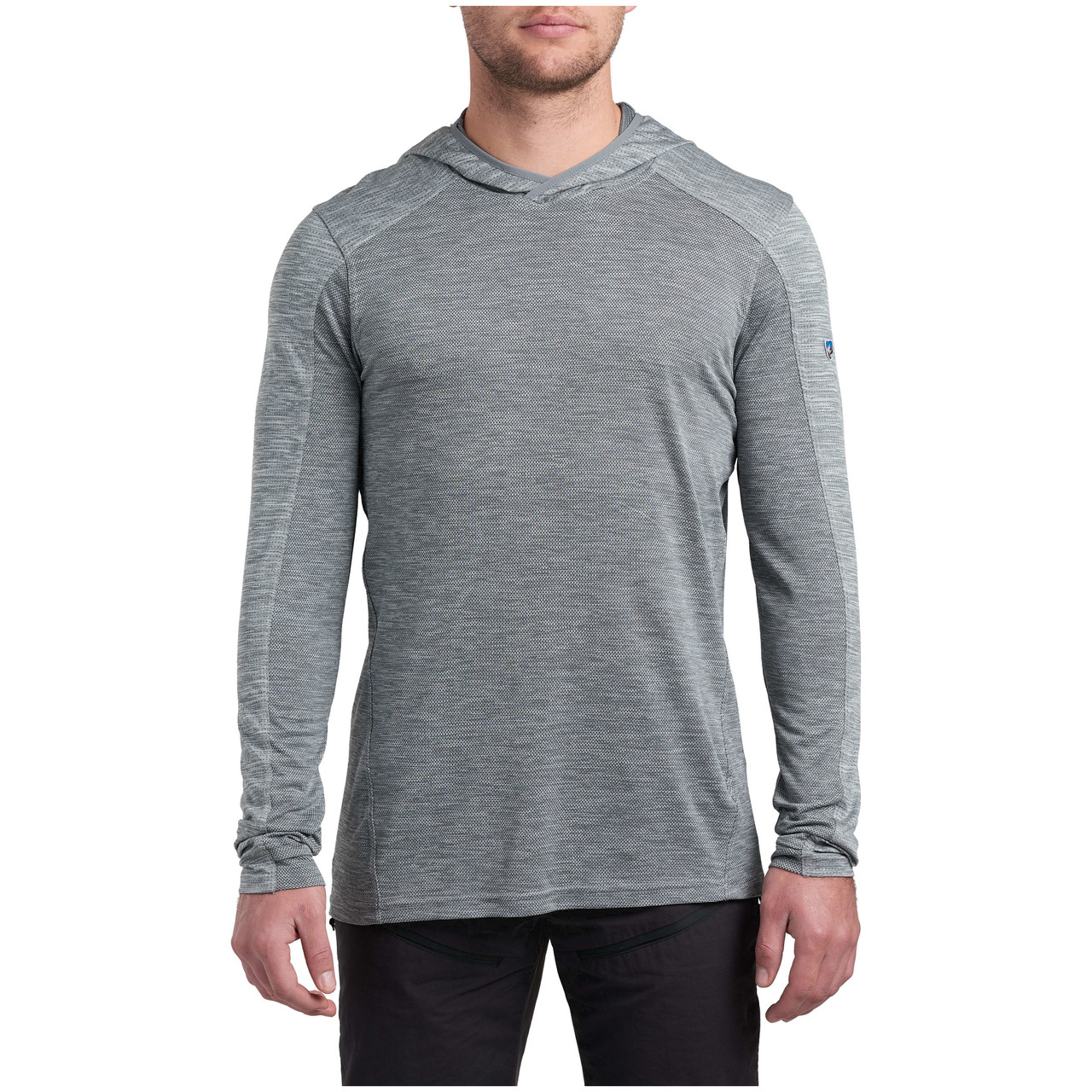 Kuhl Engineered Hoody Long Sleeve Heather Grey Men's 7511-HG-M