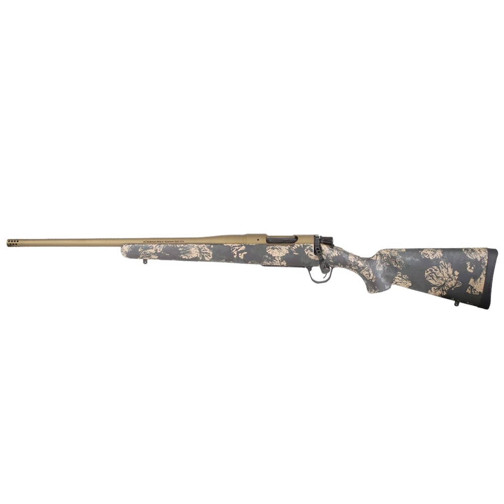 Christensen Arms Mesa FFT 6.5 PRC 20" 1:8" Bbl Green w/Black/Tan Accents LH Rifle 801-01110-00