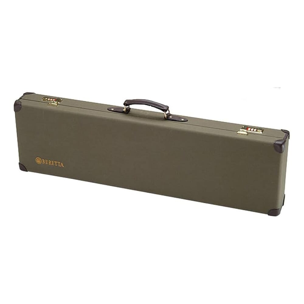 Beretta Over/Under & (2) Barrel Hard Green Canvas Shotgun Case SVPD208