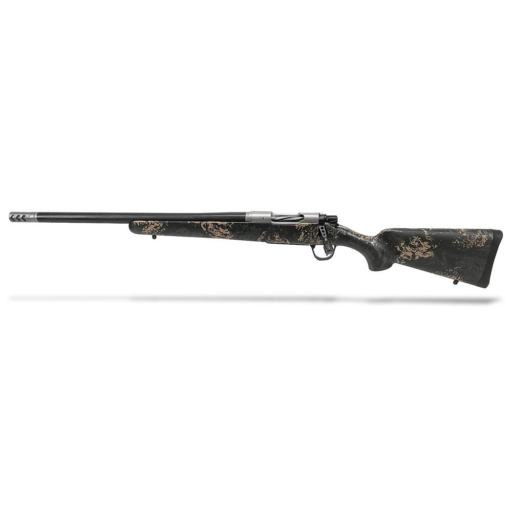 Christensen Arms Ridgeline FFT 28 Nosler 22" 1:9" Bbl Green w/Black/Tan Accents LH Rifle 801-06179-00