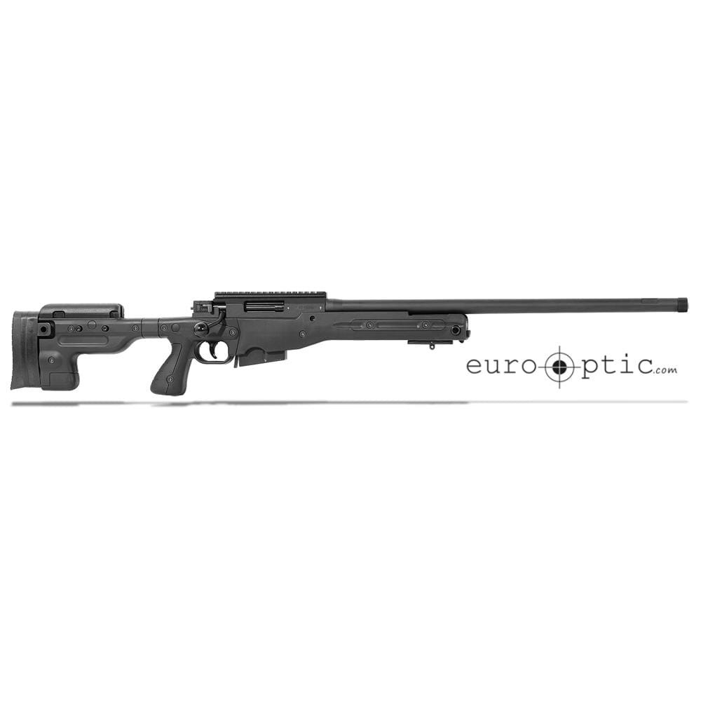 Accuracy International AT Threaded Fixed Black 6.5 Creedmoor 24" Rifle Threaded 5/8"-24 AT-650RFIBLQ24T2TP