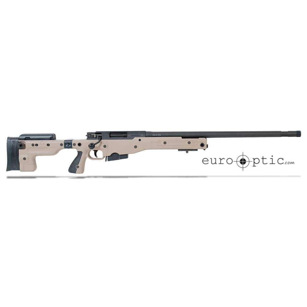 Accuracy International AT 6.5 CM 24" Threaded Pale Brown Rifle w/Folding Stock ATR6524FOPB