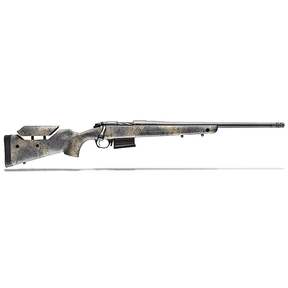 Bergara B-14 Terrain Wilderness 7mm PRC 24" Bbl Molded Mini-Chassis Stock Sniper Grey Rifle w/Omni MB B14LM6513