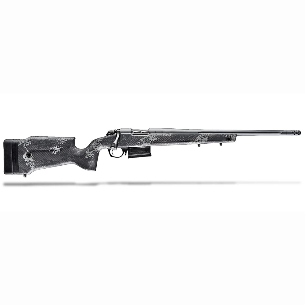 Bergara B-14 Crest 7mm PRC 22" Fluted Steel Bbl Sniper Grey Rifle w/Omni MB B14LM7513