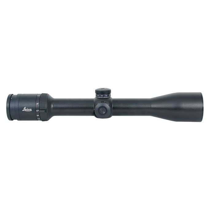 Leica ER 2.5-10x42 Plex Rifle Scope with Target Turrets 50030, light ringe marks, UA1105