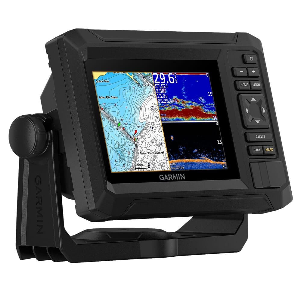 Garmin ECHOMAP UHD2 53cv Fish Finder w/GT20-TM Transducer & Garmin Navionics+ U.S. Inland Mapping 010-02590-51
