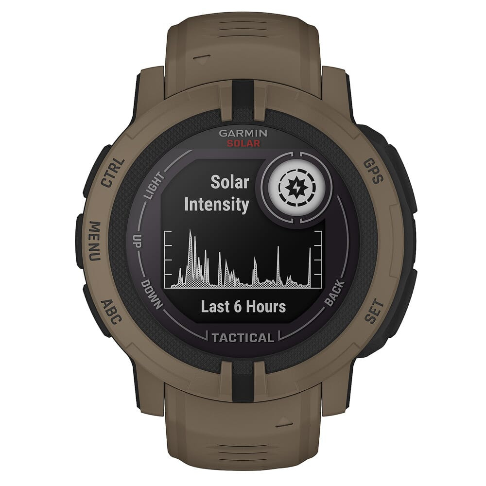 Garmin Instinct 2 Solar Tactical Edition Coyote Tan Smartwatch 010-02627-14