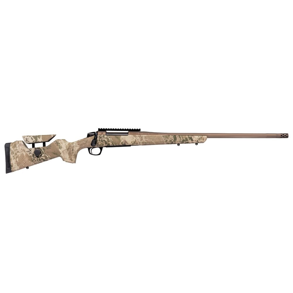 CASCADE™ LONG RANGE HUNTER - Smoked Bronze | Graphite Black w/ Smoked Bronze Web - 20 MOA Pic Rail - 6.5CM - 22" bbl - 5/8x24 CR3951F