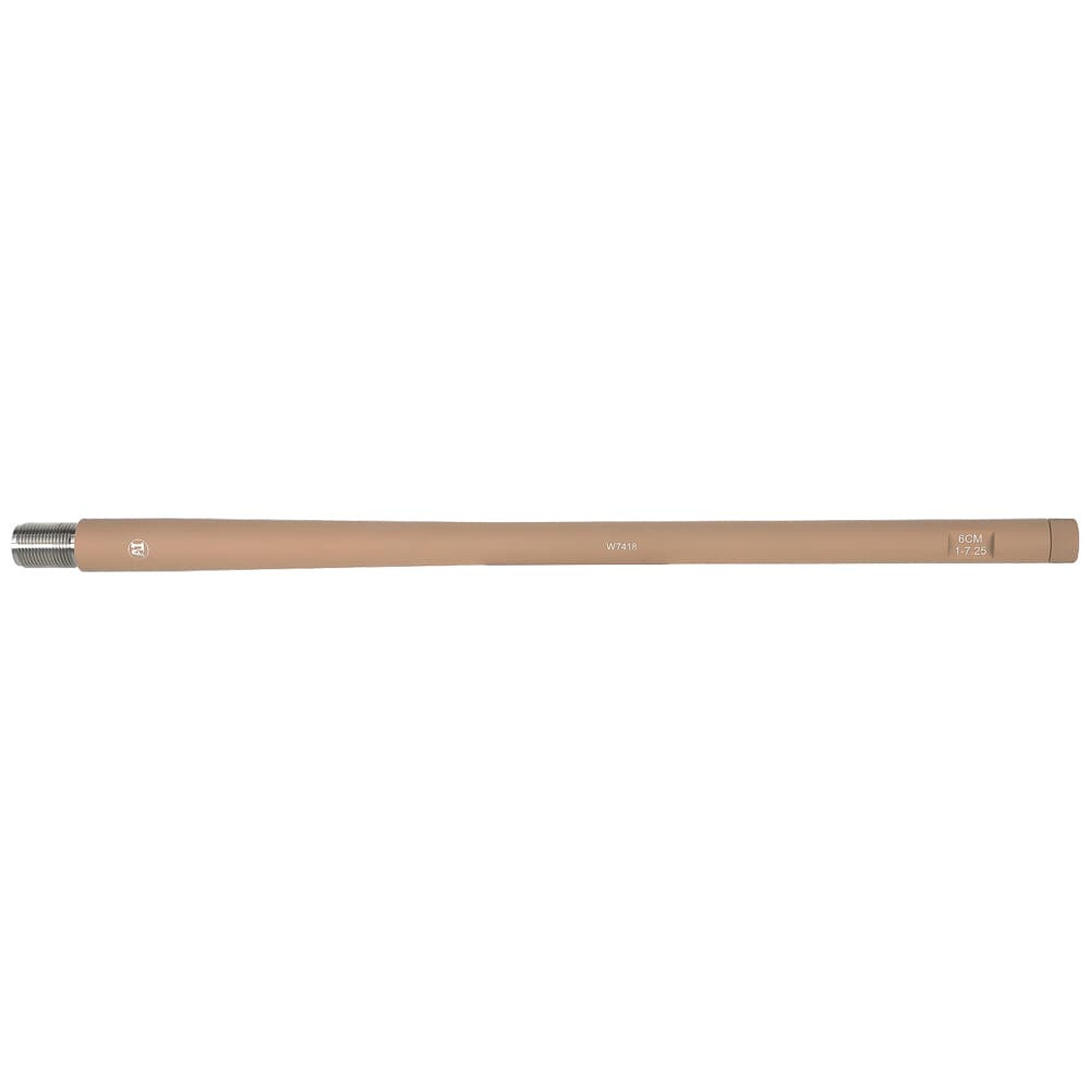 Accuracy International ATAX Pale Brown 6mm CM 24" 1-7.25 with 5/8-24 & Thread Cap Short Action Replacement Barrel Lothar Walther Blank LW0724082PB
